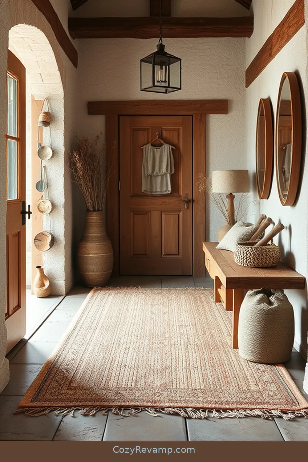 16 Ways to Style Your Rustic Entryway With Organic Cotton Material 2 Use Organic Cotton Rugs for a Soft Welcome for 16 Ways to Style Your Rustic Entryway With Organic Cotton Material