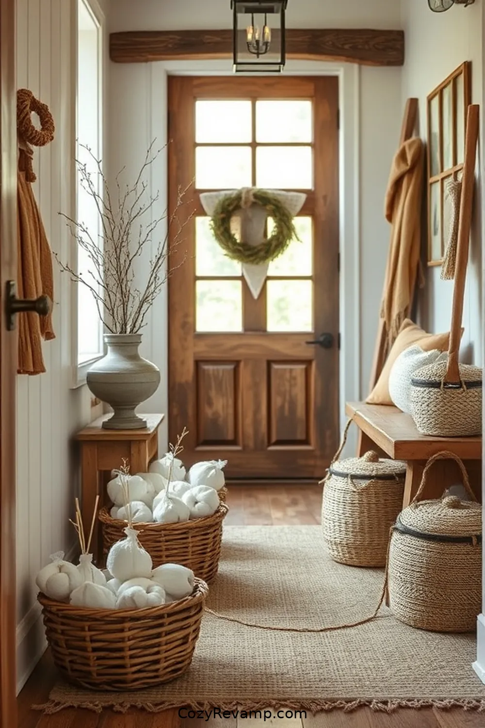 16 Ways to Style Your Rustic Entryway With Organic Cotton Material 15 Use Organic Cotton Scented Sachets for a Fresh Aroma for 16 Ways to Style Your Rustic Entryway With Organic Cotton Material