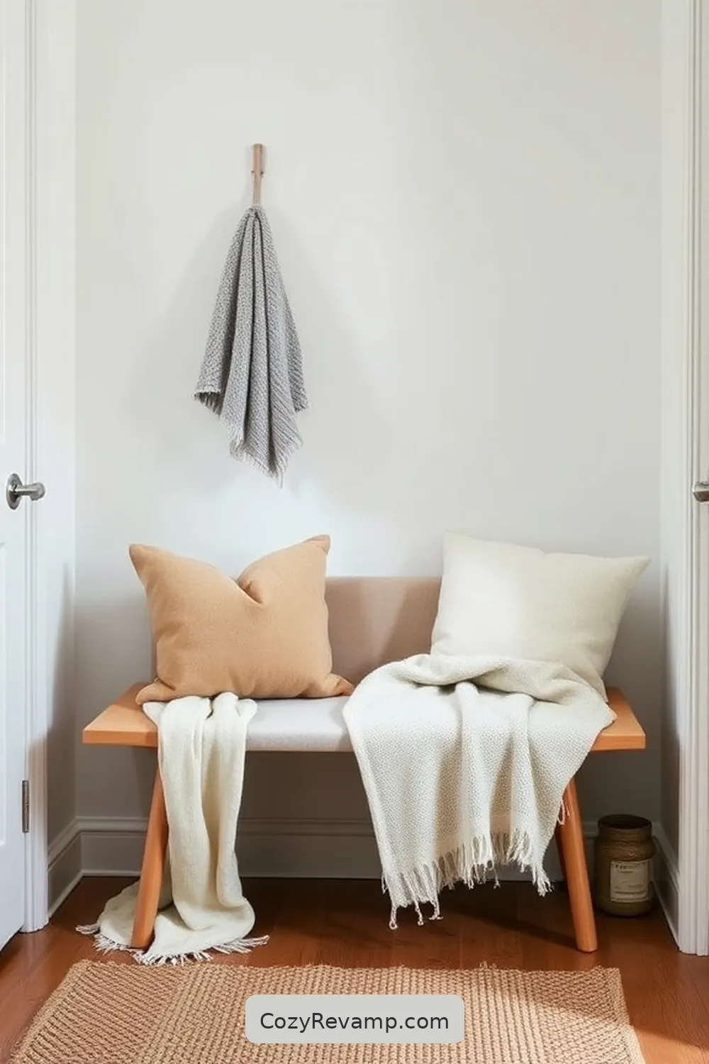 16 Ways to Style a Scandinavian Hallway With Organic Cotton Material 3 Cozy Throw Blankets for Added Warmth for 16 Ways to Style a Scandinavian Hallway With Organic Cotton Material