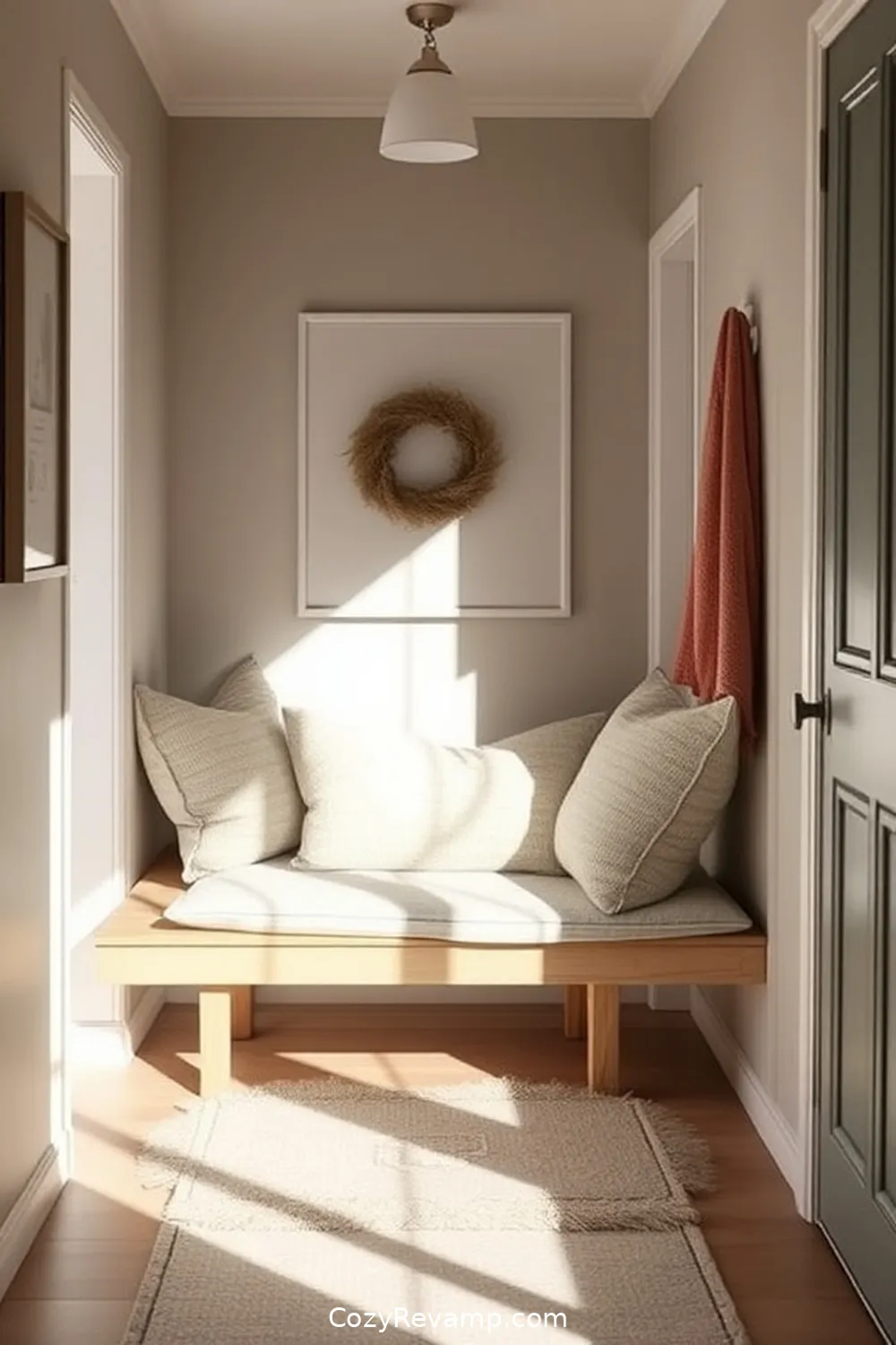16 Ways to Style a Scandinavian Hallway With Organic Cotton Material 10 Custom Organic Cotton Cushion Covers for 16 Ways to Style a Scandinavian Hallway With Organic Cotton Material