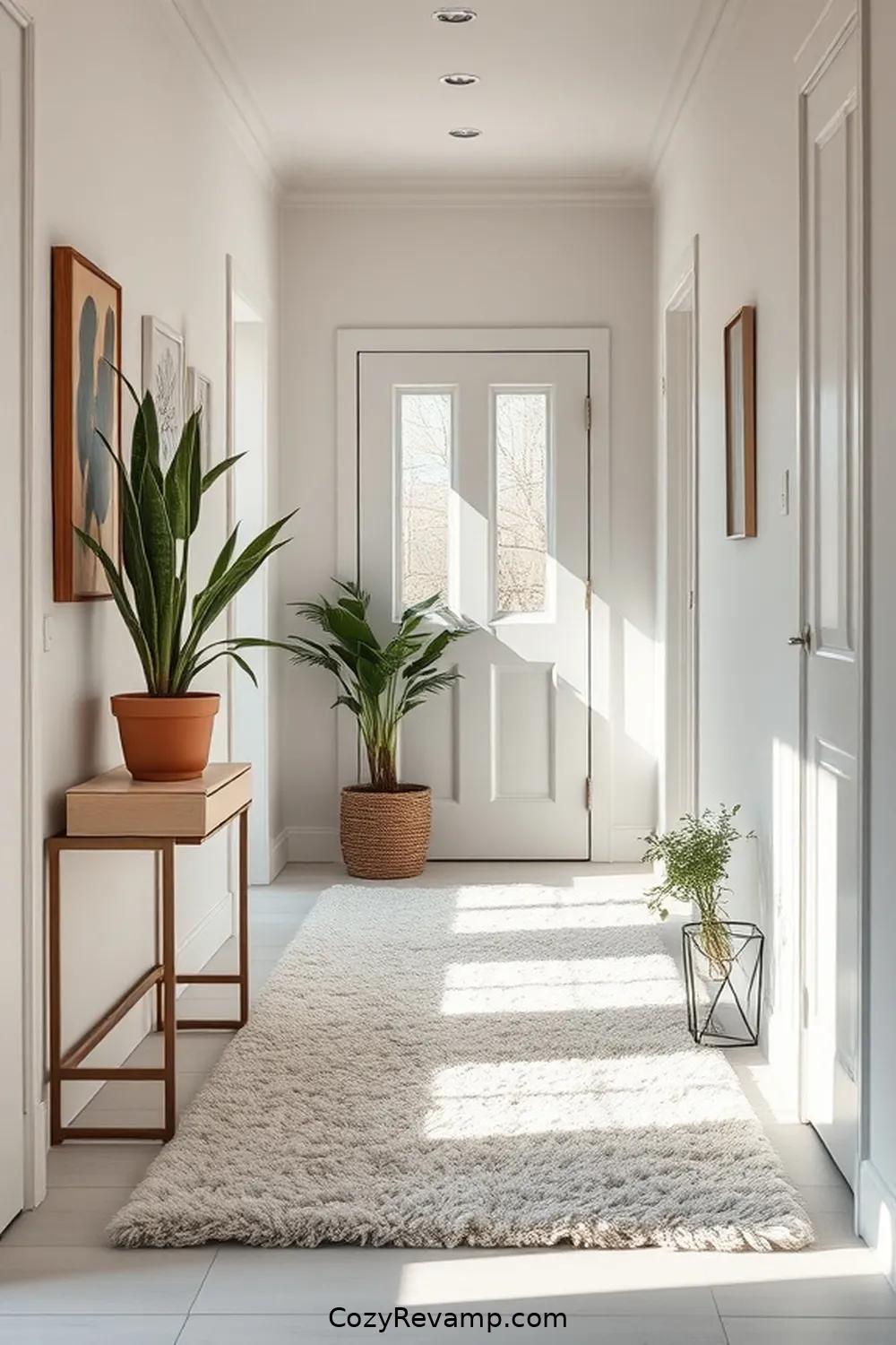 16 Ways to Style a Scandinavian Hallway With Organic Cotton Material 2 Organic Cotton Rugs for a Soft Landing for 16 Ways to Style a Scandinavian Hallway With Organic Cotton Material