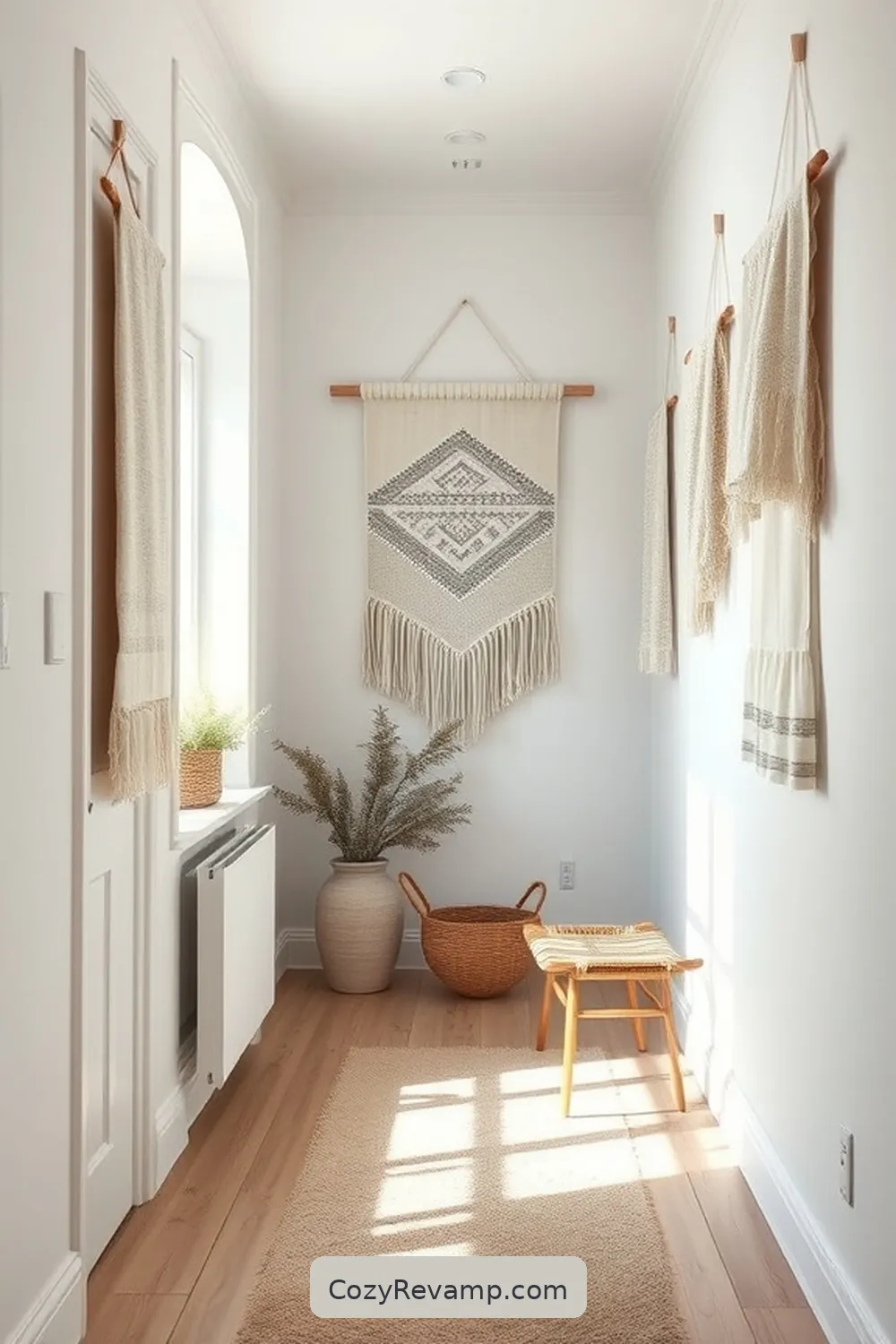 16 Ways to Style a Scandinavian Hallway With Organic Cotton Material 6 Wall Hangings Made From Organic Cotton for 16 Ways to Style a Scandinavian Hallway With Organic Cotton Material