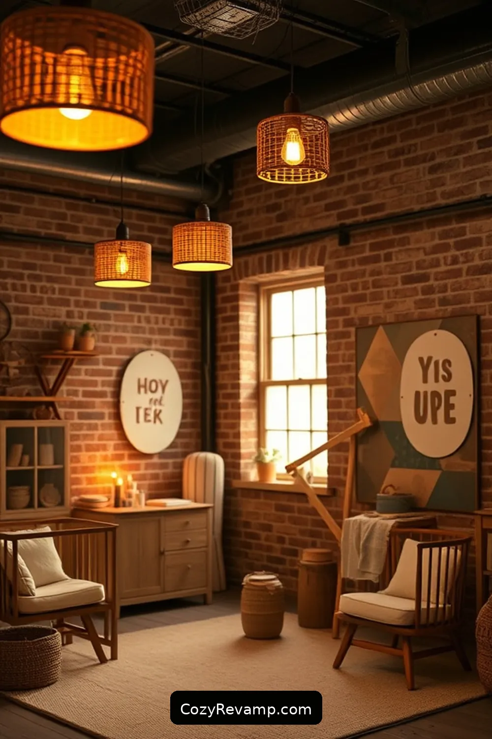 16 Ways to Style an Industrial Nursery With Cork Material 8 Cork Lighting Fixtures for Unique Ambiance for 16 Ways to Style an Industrial Nursery With Cork Material