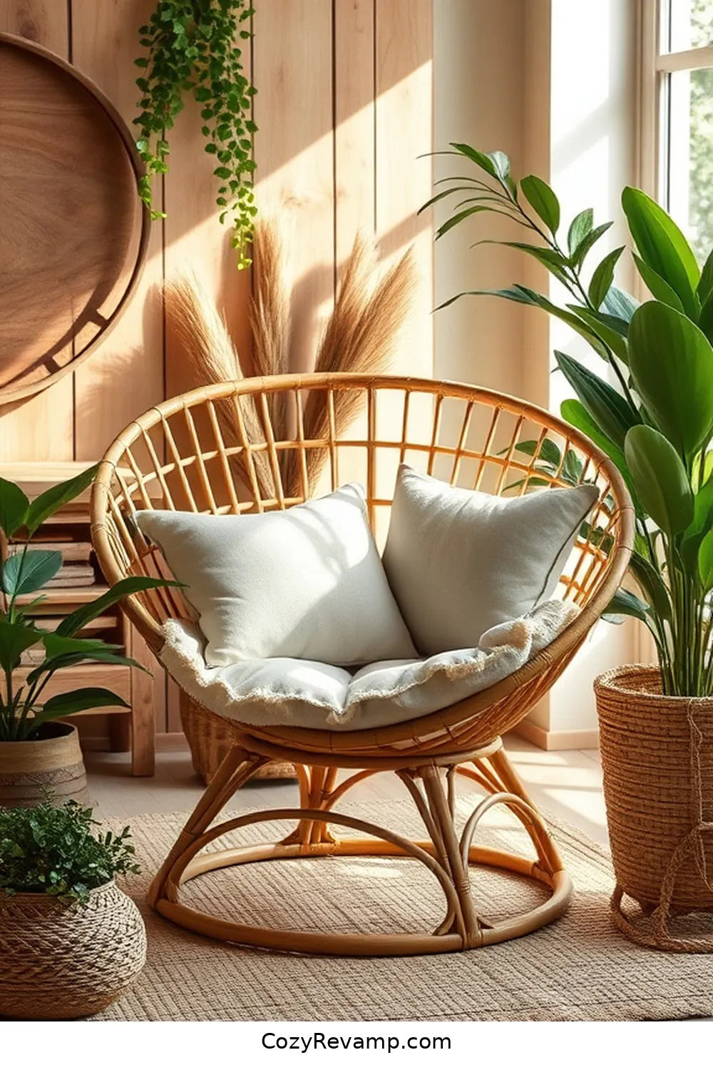 Bamboo Chairs: Comfort Meets Rustic Charm for 17 Essential Elements of Rustic Home Office Bamboo Material