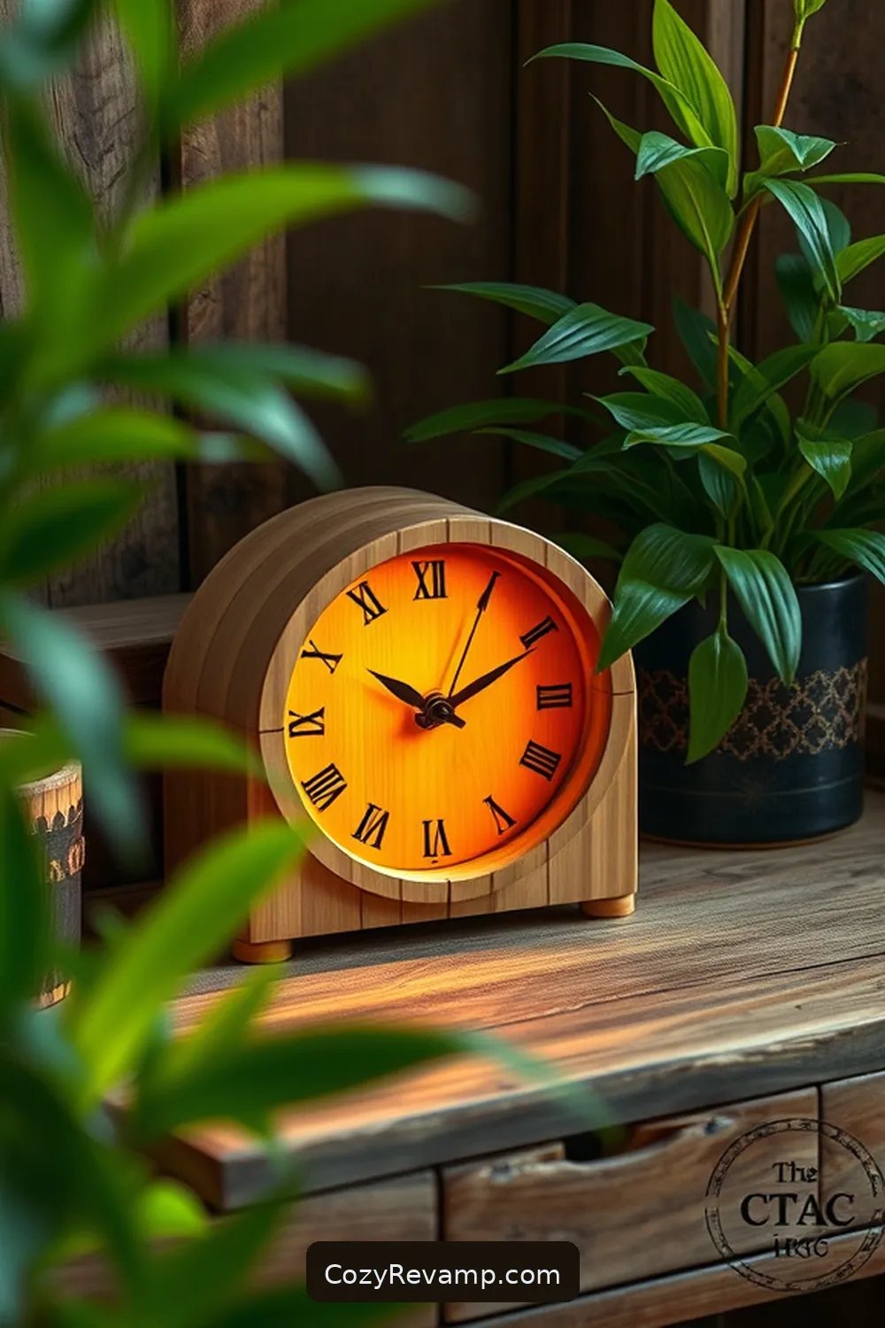 Bamboo Clocks: Timeless Style for 17 Essential Elements of Rustic Home Office Bamboo Material