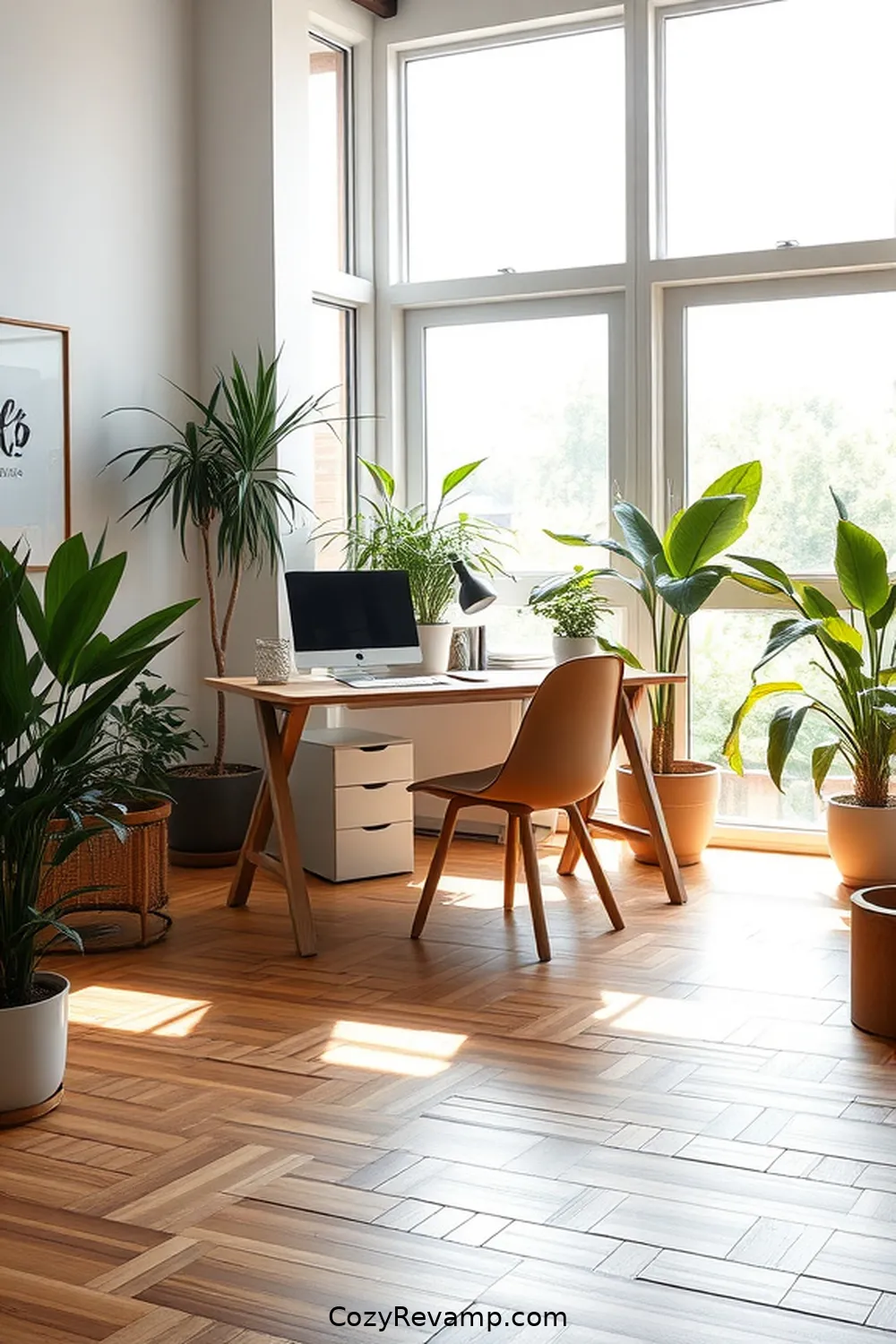 Bamboo Flooring: Creating a Natural Foundation for 17 Essential Elements of Rustic Home Office Bamboo Material