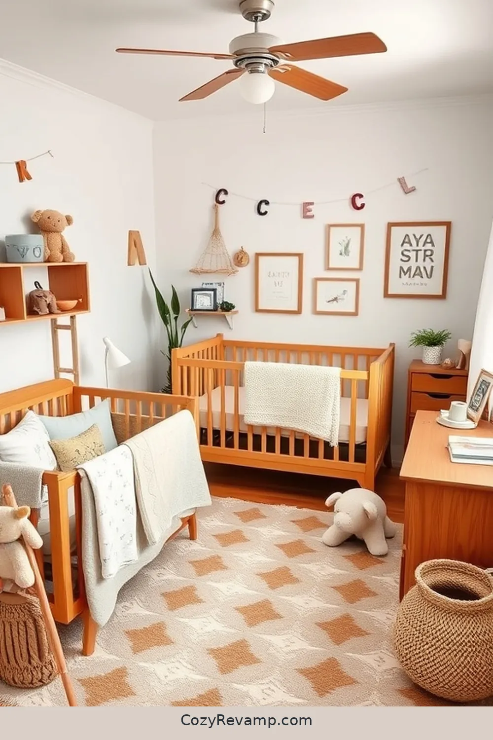 17 Essential Elements of a Mid-Century Modern Nursery Using Organic Cotton Material 18 Personal Touches and Accents for 17 Essential Elements of a Mid-Century Modern Nursery Using Organic Cotton Material