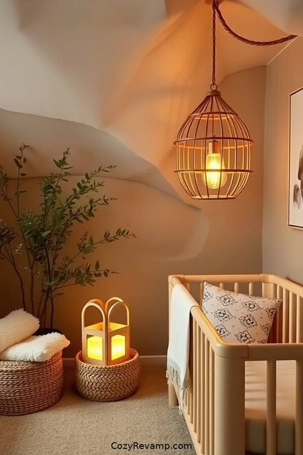 17 Essential Elements of a Rustic Nursery With Bamboo Material 18 Bamboo Accent Lighting: Creating a Warm Ambiance for 17 Essential Elements of a Rustic Nursery With Bamboo Material