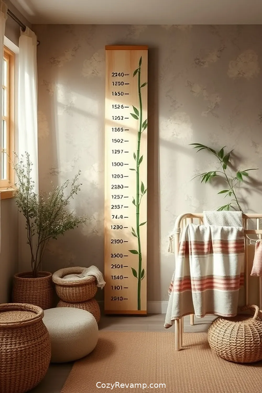 17 Essential Elements of a Rustic Nursery With Bamboo Material 13 Bamboo Growth Chart: Tracking Milestones Sustainably for 17 Essential Elements of a Rustic Nursery With Bamboo Material