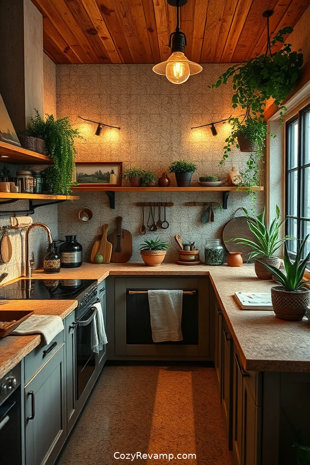 17 Essential Materials for Bohemian Kitchens With Solar Powered Lights 8 Cork for 17 Essential Materials for Bohemian Kitchens With Solar Powered Lights