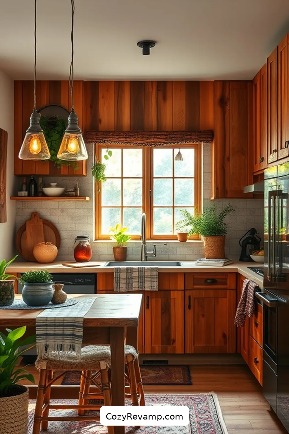 17 Essential Materials for Bohemian Kitchens With Solar Powered Lights 2 Reclaimed Wood for 17 Essential Materials for Bohemian Kitchens With Solar Powered Lights