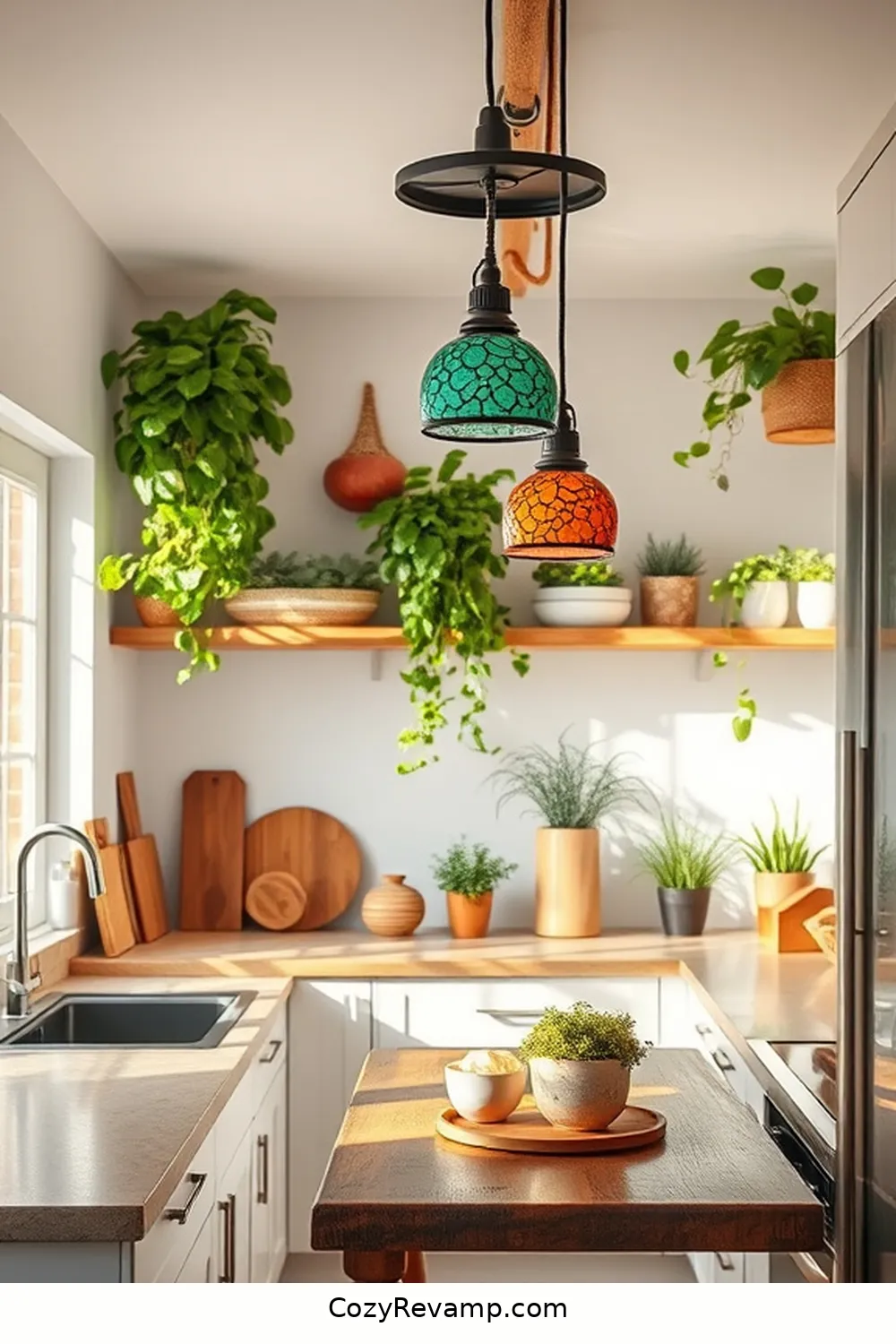 17 Essential Materials for Bohemian Kitchens With Solar Powered Lights 17 Solar-Powered Pendant Lights for 17 Essential Materials for Bohemian Kitchens With Solar Powered Lights