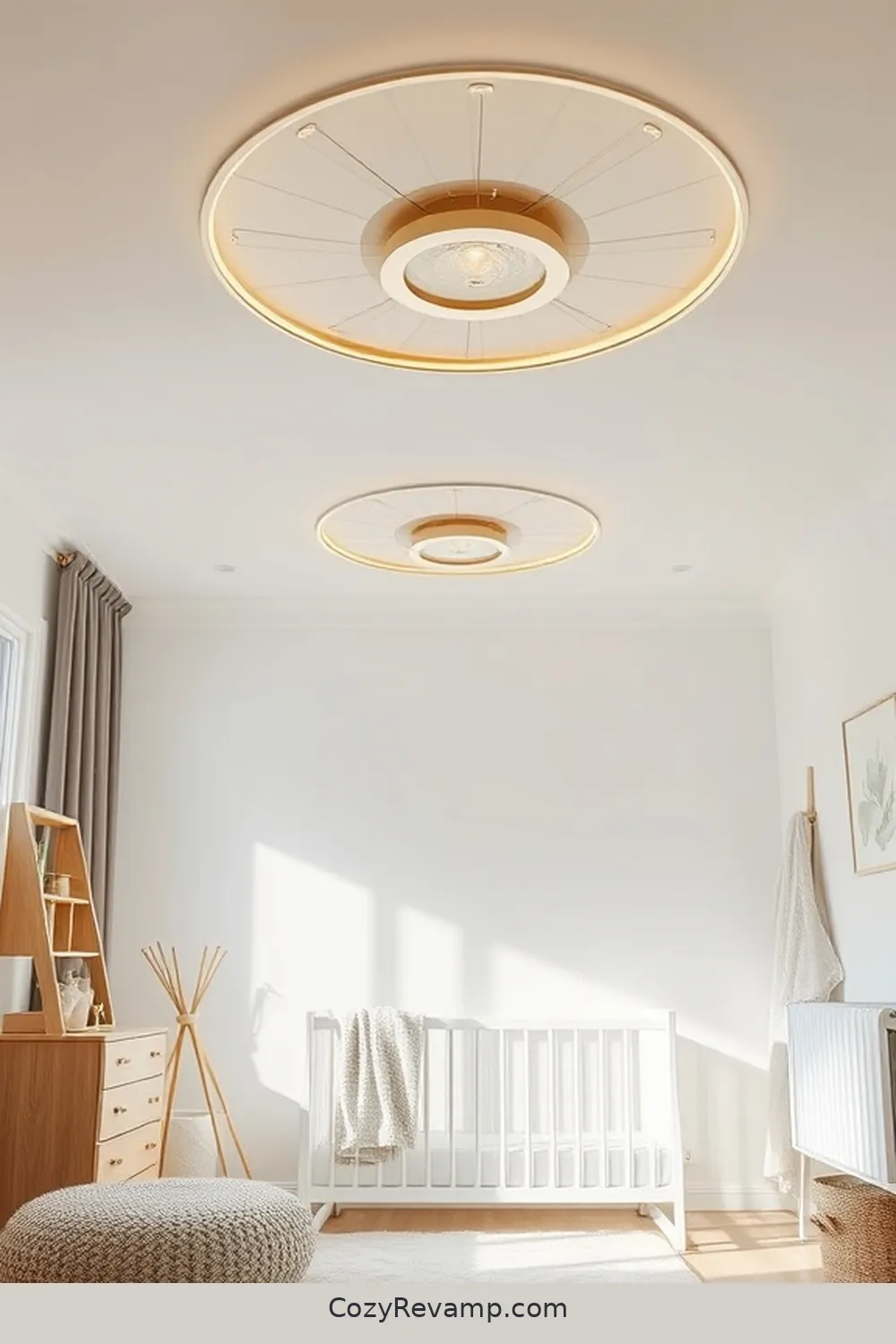 17 Essential Materials for Minimalist Nursery Solar-Powered Lights 8 Solar Ceiling Fixtures for 17 Essential Materials for Minimalist Nursery Solar-Powered Lights