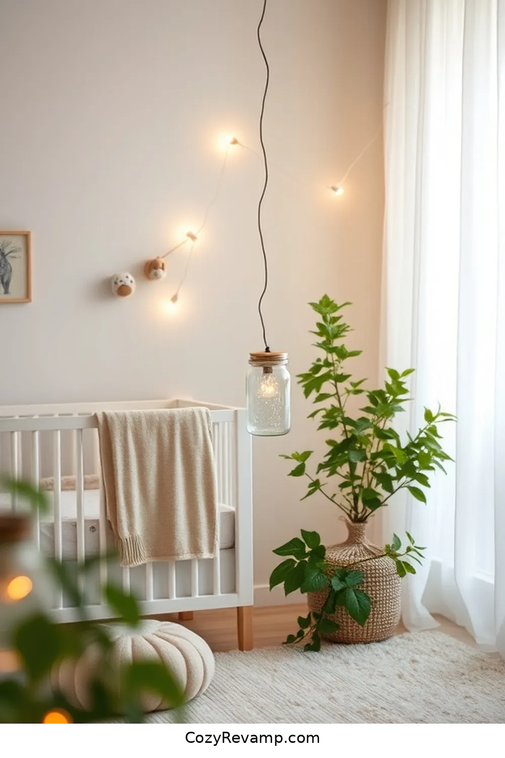 17 Essential Materials for Minimalist Nursery Solar-Powered Lights 16 Solar Fairy Jar Lights for 17 Essential Materials for Minimalist Nursery Solar-Powered Lights