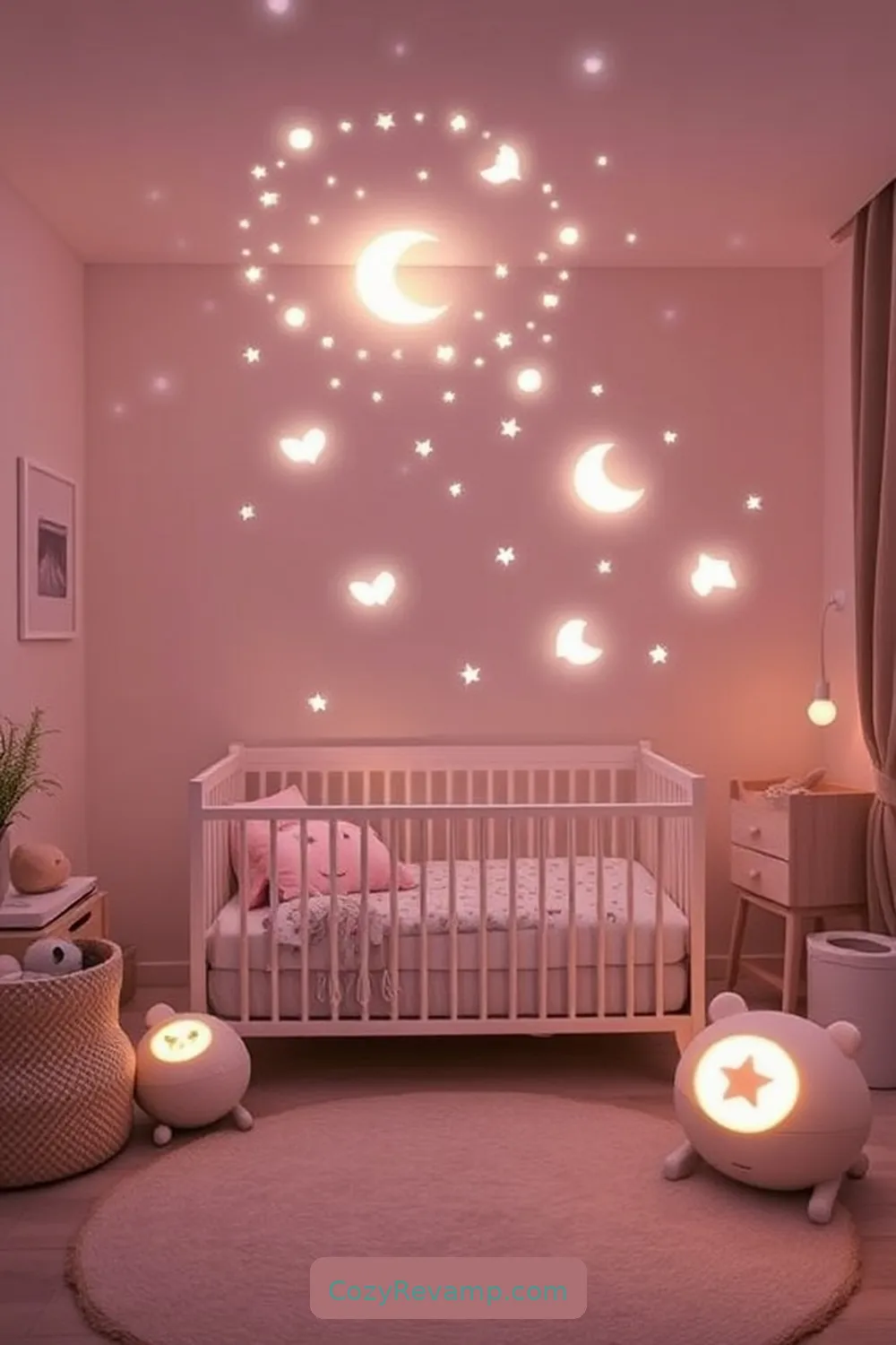 17 Essential Materials for Minimalist Nursery Solar-Powered Lights 13 Solar-Powered Nightlight Projectors for 17 Essential Materials for Minimalist Nursery Solar-Powered Lights