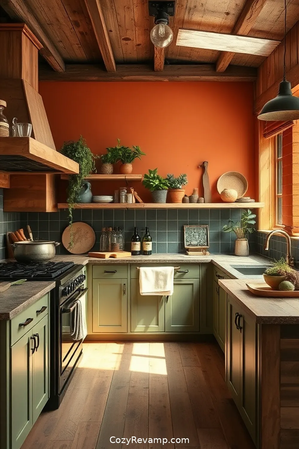 Earthy Paint Colors for 17 Essential Materials for Rustic Kitchens With Solar-Powered Lights