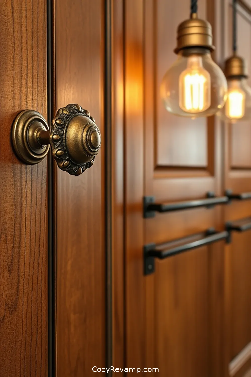 Vintage Hardware for 17 Essential Materials for Rustic Kitchens With Solar-Powered Lights