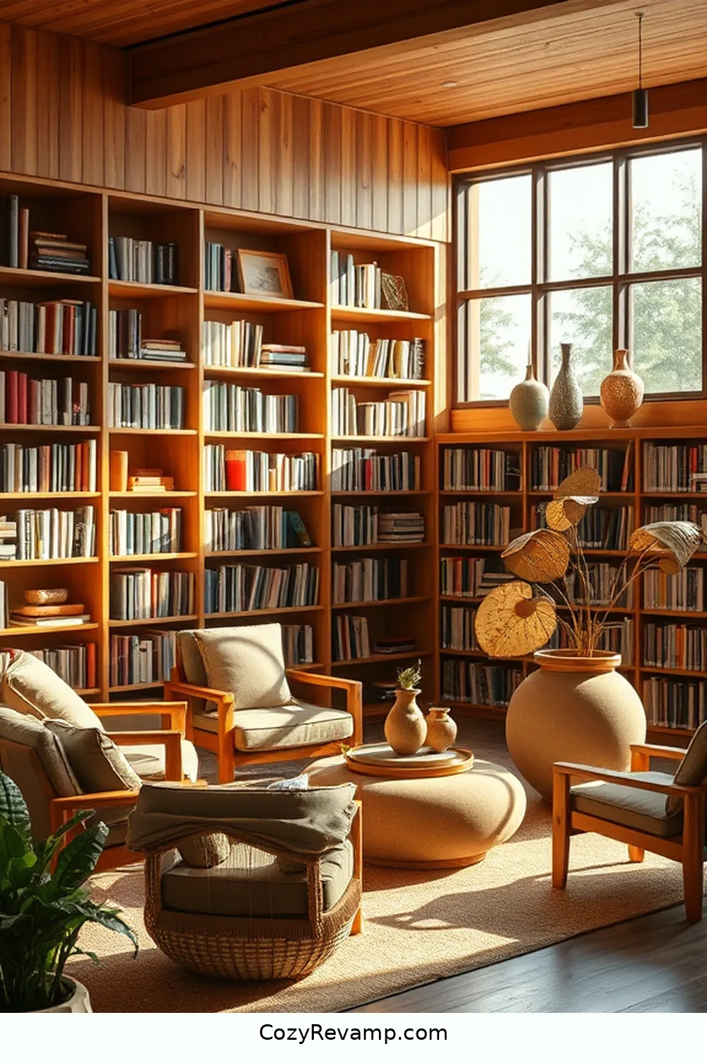 17 Essential Materials for a Mid-Century Modern Library With Solar-Powered Lights 12 Biodegradable Decorative Accessories for 17 Essential Materials for a Mid-Century Modern Library With Solar-Powered Lights