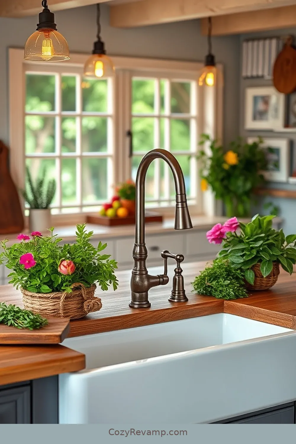 17 Must-Have Materials for a Modern Farmhouse Kitchen With Solar Powered Lights 4 Farmhouse Sink for 17 Must-Have Materials for a Modern Farmhouse Kitchen With Solar Powered Lights