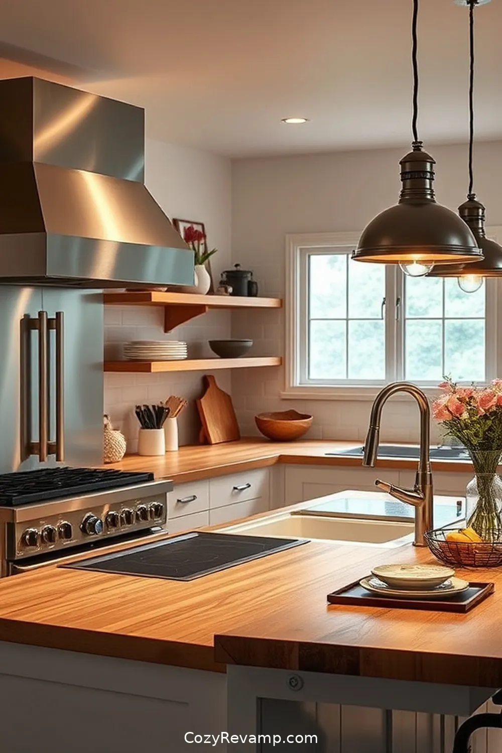 17 Must-Have Materials for a Modern Farmhouse Kitchen With Solar Powered Lights 11 Metal Accents for 17 Must-Have Materials for a Modern Farmhouse Kitchen With Solar Powered Lights