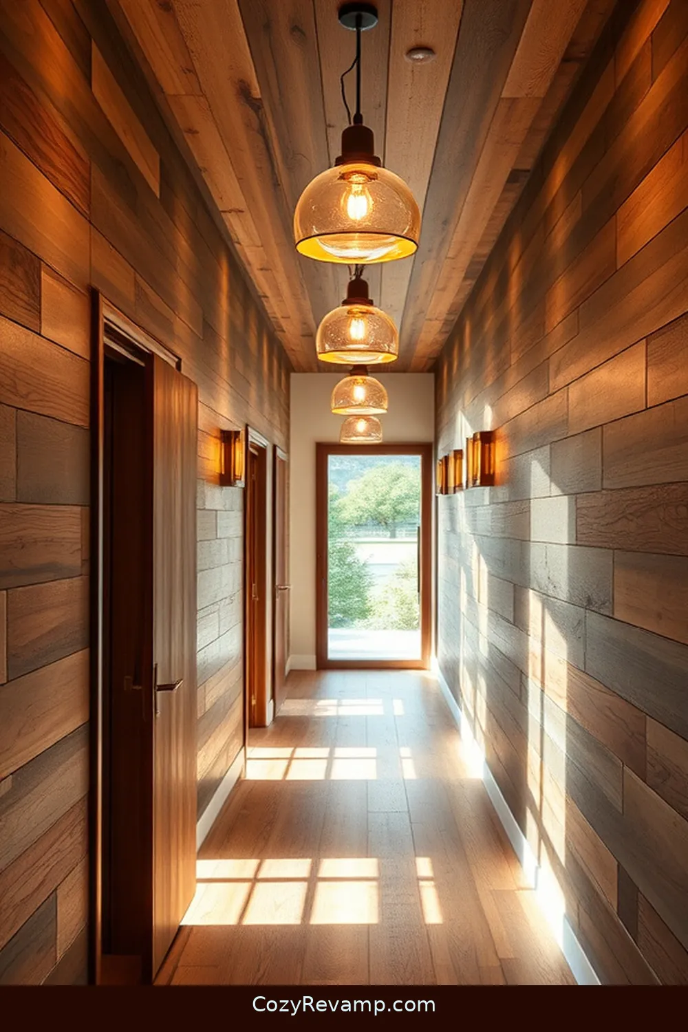 17 Stunning Mid-Century Modern Hallways With Reclaimed Materials 9 Eco-Friendly Lighting Solutions for 17 Stunning Mid-Century Modern Hallways With Reclaimed Materials