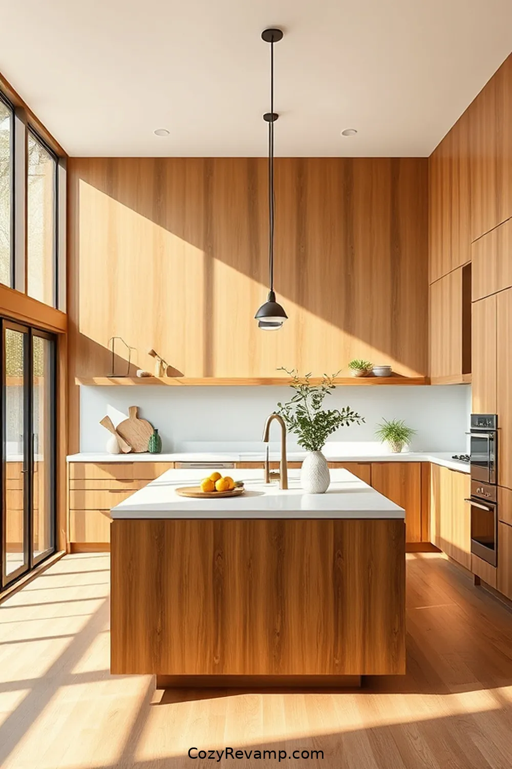 17 Stunning Mid-Century Modern Kitchen Ideas Featuring Bamboo Material 14 Minimalist Bamboo Design Elements for 17 Stunning Mid-Century Modern Kitchen Ideas Featuring Bamboo Material