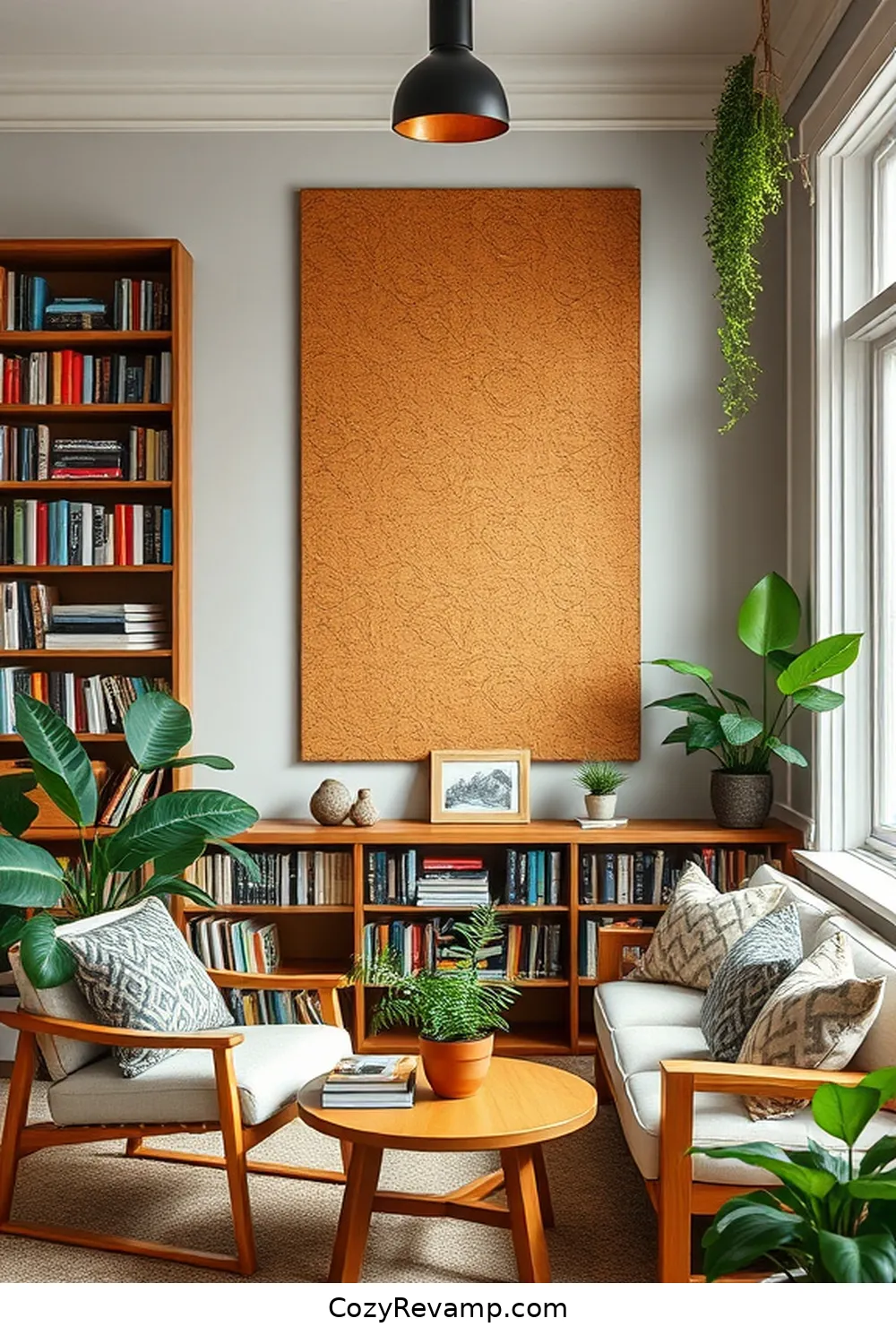 17 Stunning Modern Farmhouse Library Ideas With Cork Material 6 Cork Bulletin Board for Inspiration for 17 Stunning Modern Farmhouse Library Ideas With Cork Material