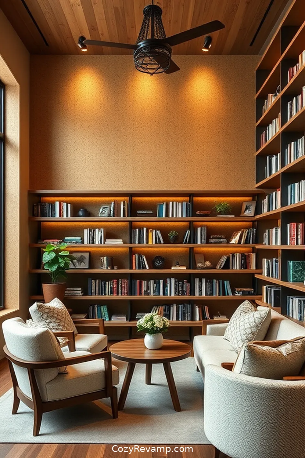 17 Stunning Modern Farmhouse Library Ideas With Cork Material 11 Eco-Friendly Cork Wall Panels for 17 Stunning Modern Farmhouse Library Ideas With Cork Material