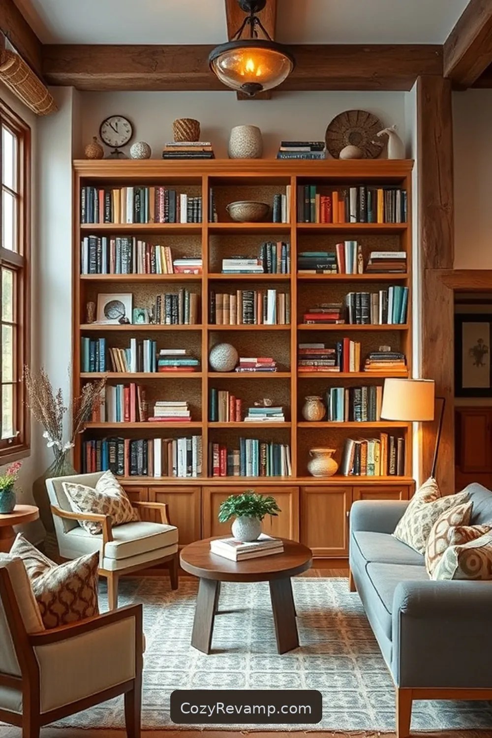 17 Stunning Modern Farmhouse Library Ideas With Cork Material 7 Rustic Cork-Backed Bookshelves for 17 Stunning Modern Farmhouse Library Ideas With Cork Material