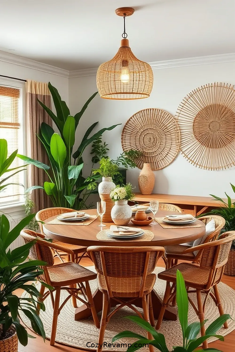 17 Ways to Create a Bohemian Dining Room Using Bamboo Material 18 Incorporate Bamboo Crafts and DIY Projects for 17 Ways to Create a Bohemian Dining Room Using Bamboo Material