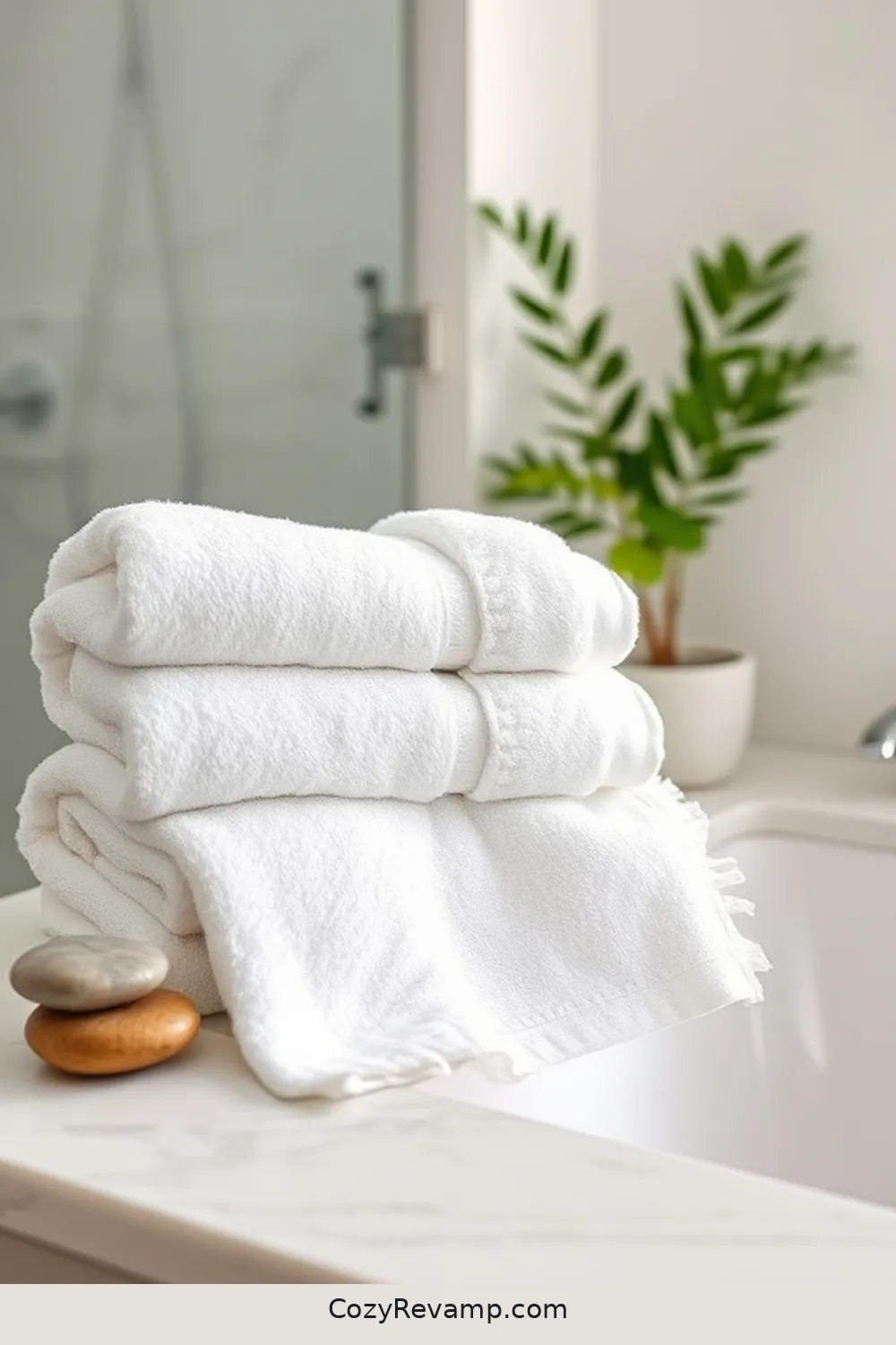 17 Ways to Use Organic Cotton Material in Your Scandinavian Bathroom Decor 2 Organic Cotton Towels for Luxury and Comfort for 17 Ways to Use Organic Cotton Material in Your Scandinavian Bathroom Decor