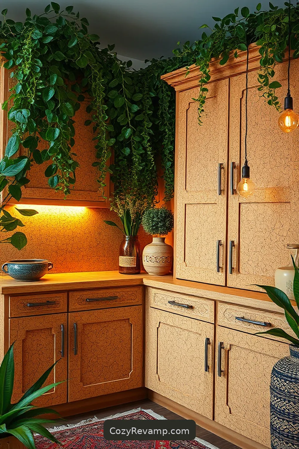 Cork Cabinets for Eco-Friendly Storage for 18 Creative Ways to Style a Bohemian Garage With Cork Material