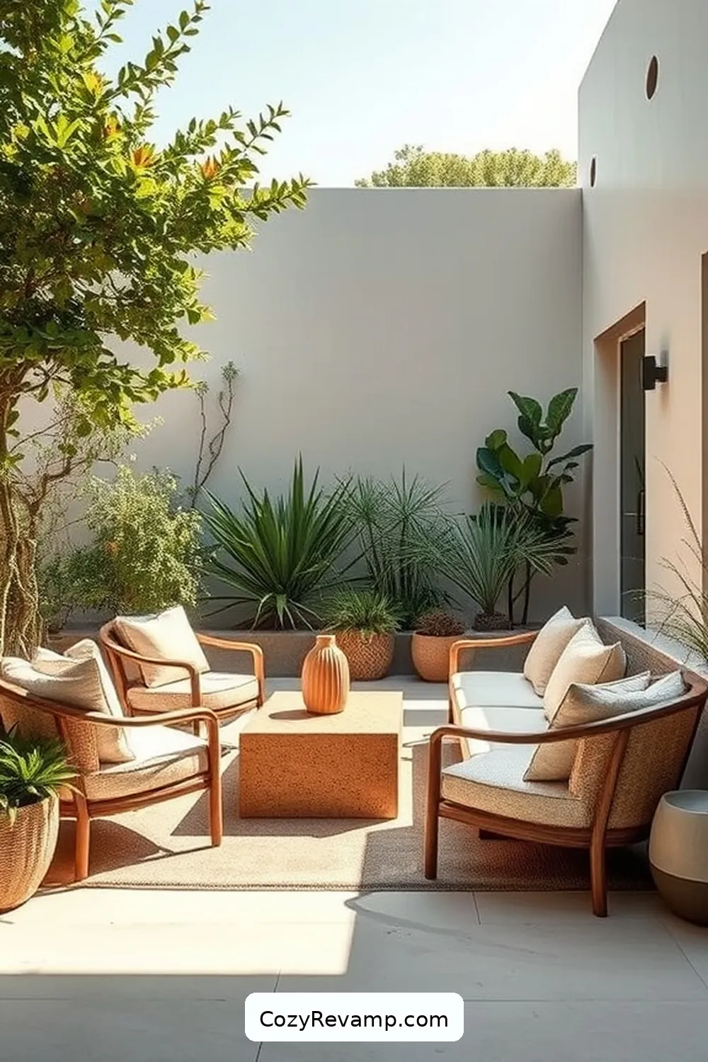 Cork Furniture: Lightweight and Stylish Options for 18 Essential Elements for a Minimalist Outdoor Patio With Cork Material