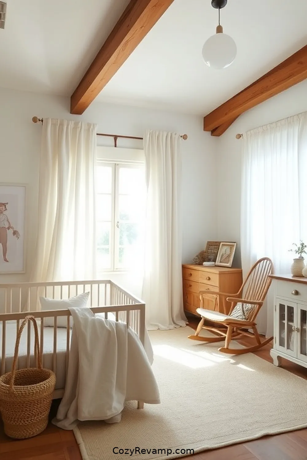 18 Essential Elements of Rustic Nursery Design With Organic Cotton Materials 17 Softening Fabrics Like Linen for 18 Essential Elements of Rustic Nursery Design With Organic Cotton Materials