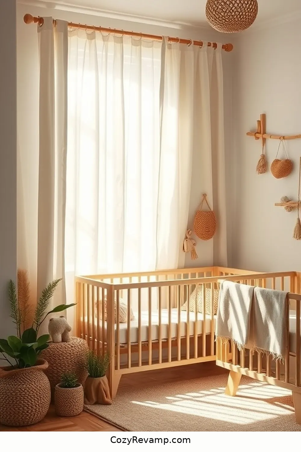 18 Essential Elements of Rustic Nursery Design With Organic Cotton Materials 12 Sustainable Lighting Options for 18 Essential Elements of Rustic Nursery Design With Organic Cotton Materials