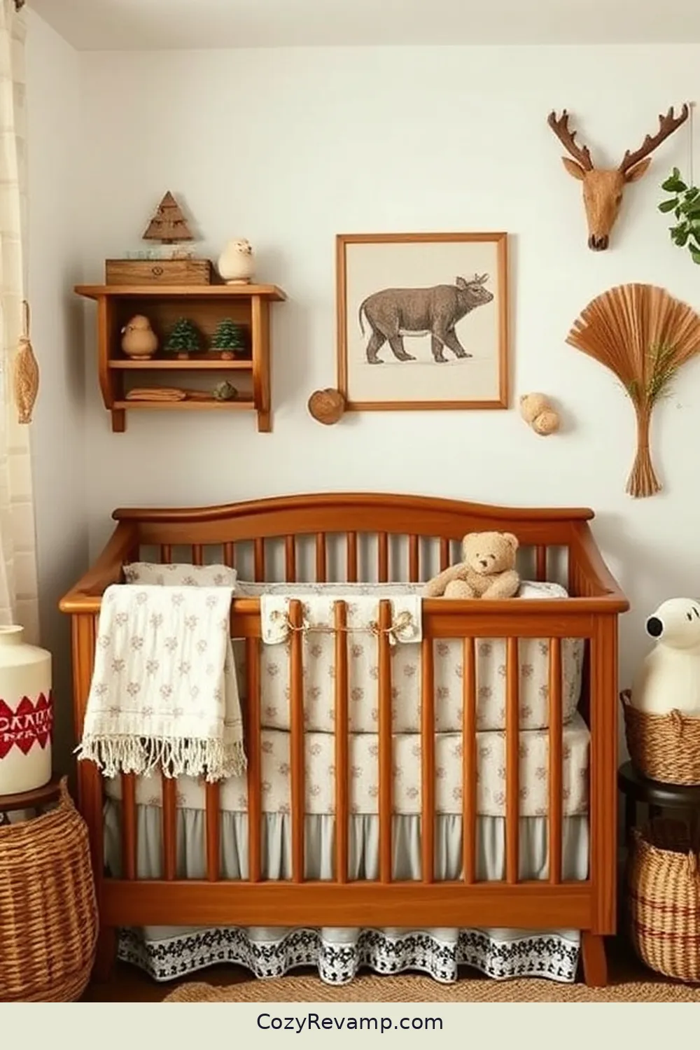 18 Essential Elements of Rustic Nursery Design With Organic Cotton Materials 7 Vintage-Inspired Accessories for 18 Essential Elements of Rustic Nursery Design With Organic Cotton Materials