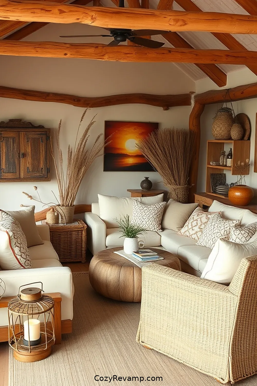18 Essential Materials for Rustic Living Rooms With Solar-Powered Lights 13 Organic Cotton for 18 Essential Materials for Rustic Living Rooms With Solar-Powered Lights