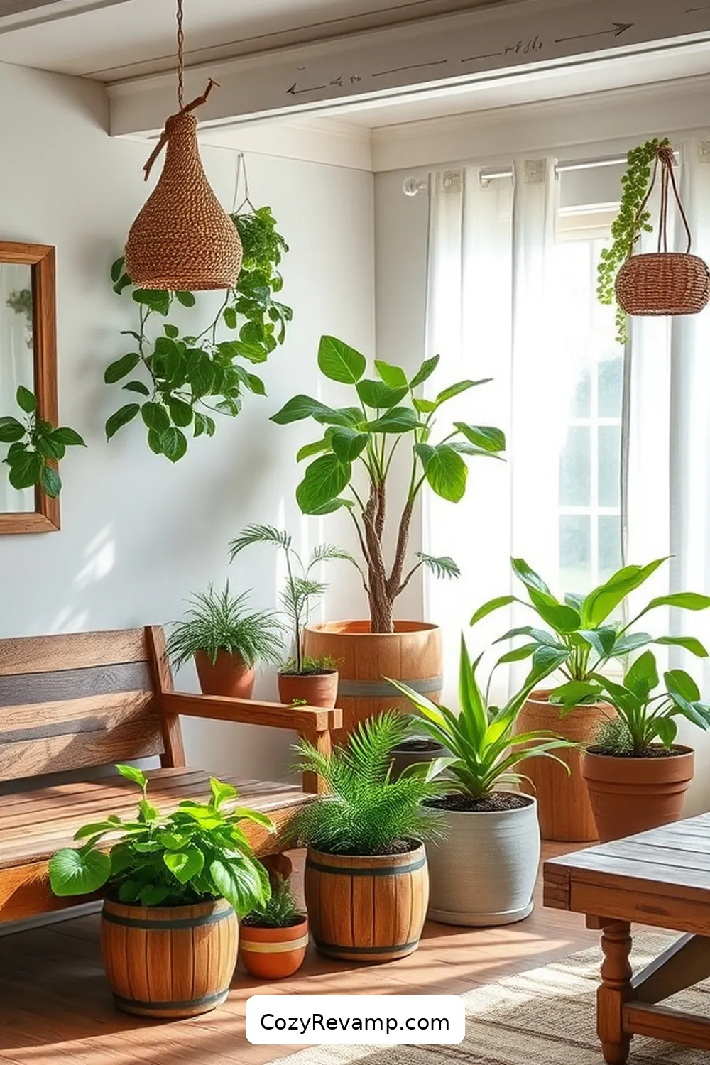 18 Essential Tips for Designing a Coastal Nursery With Recycled Wood Material 16 Incorporate Plants for Freshness for 18 Essential Tips for Designing a Coastal Nursery With Recycled Wood Material