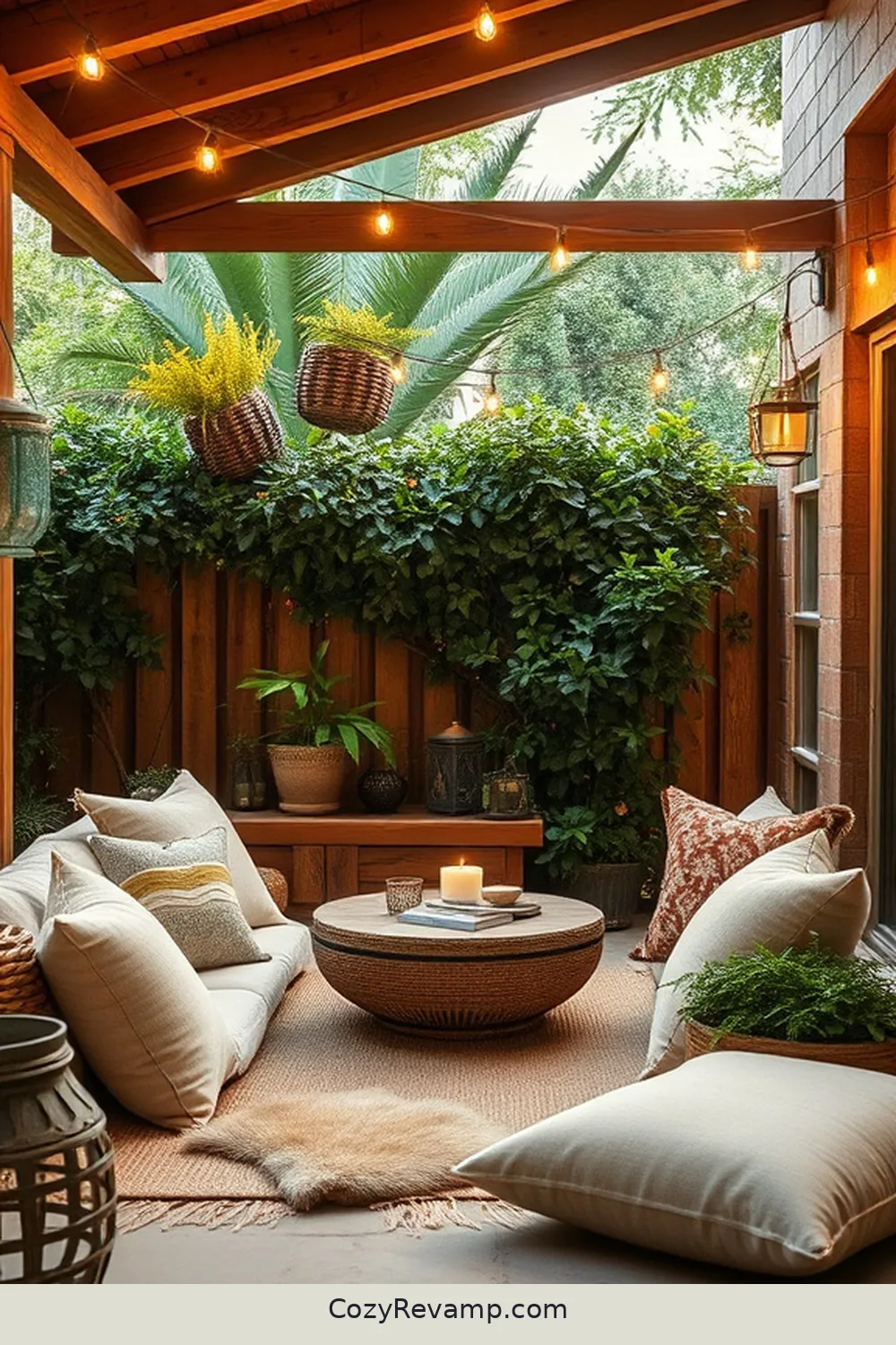 Comfortable Organic Cotton Cushions for 18 Essentials for Rustic Outdoor Patios With Organic Cotton Accents