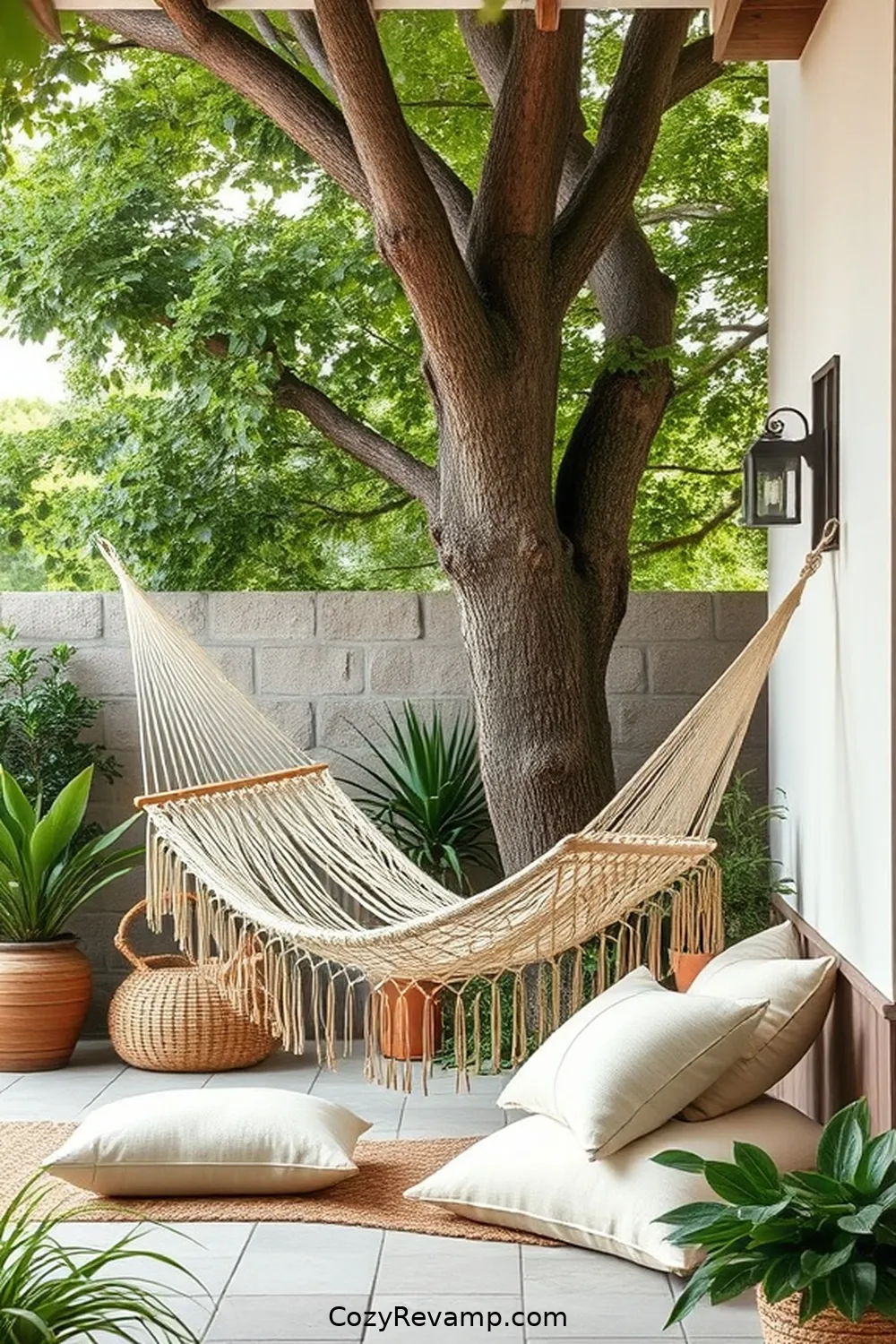 Natural Fiber Hammocks for 18 Essentials for Rustic Outdoor Patios With Organic Cotton Accents