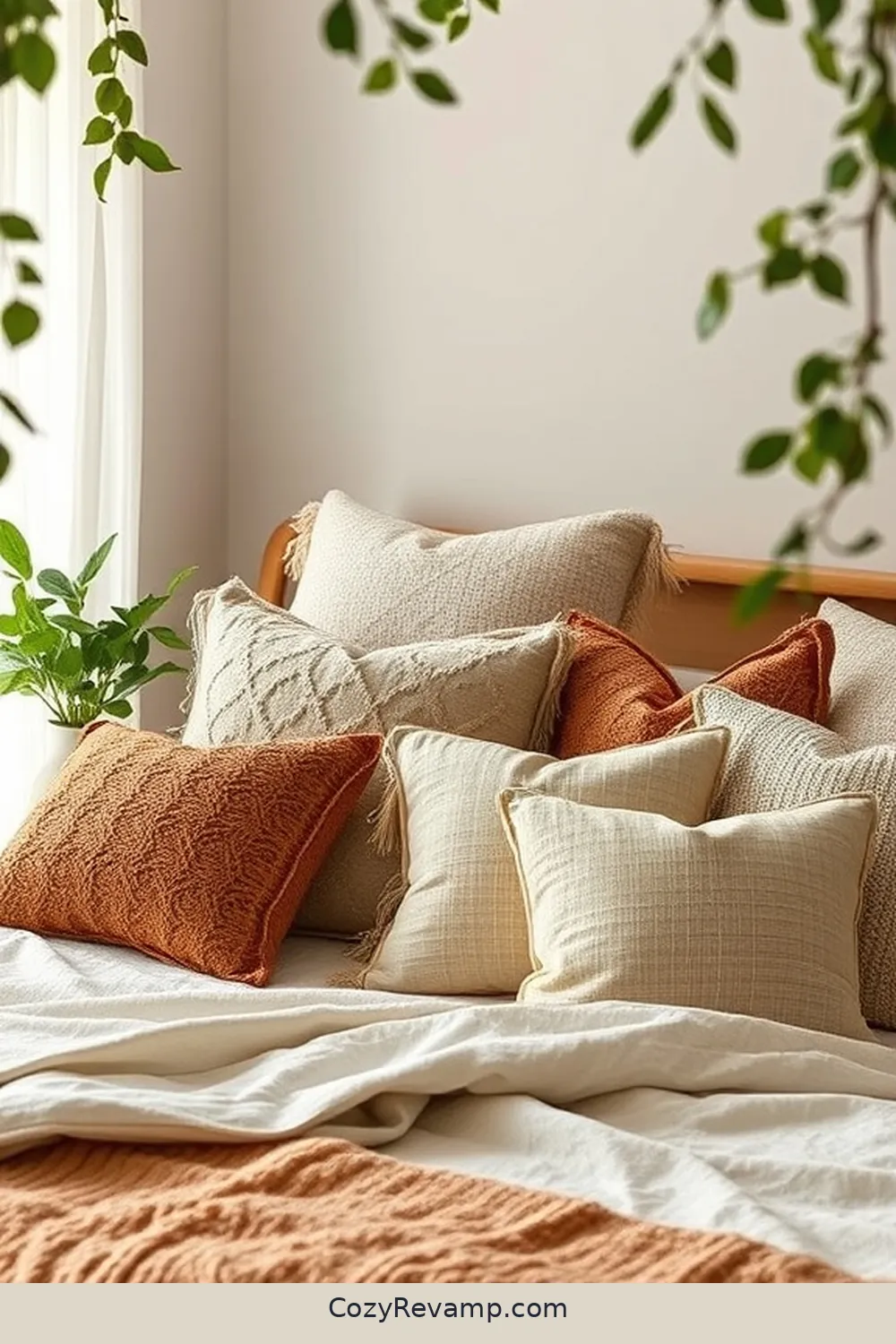 18 Essentials for a Bohemian Bedroom With Organic Cotton Material 4 Eco-Friendly Organic Cotton Pillows for 18 Essentials for a Bohemian Bedroom With Organic Cotton Material