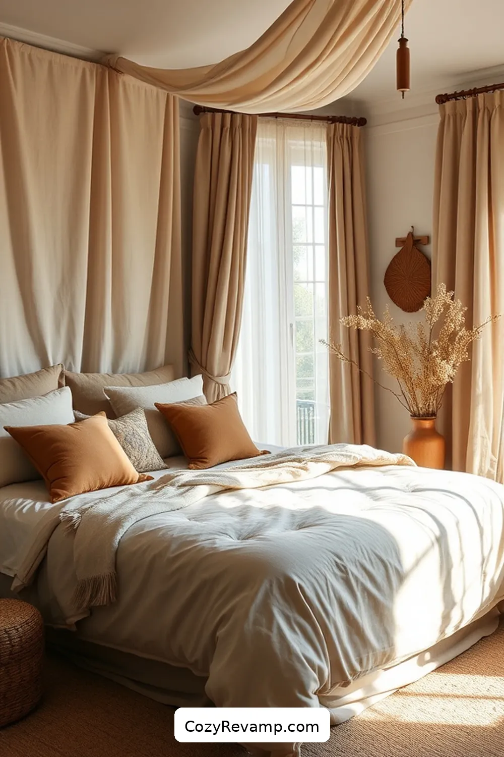 18 Essentials for a Bohemian Bedroom With Organic Cotton Material 18 Ethically Sourced Organic Cotton Upholstery for 18 Essentials for a Bohemian Bedroom With Organic Cotton Material