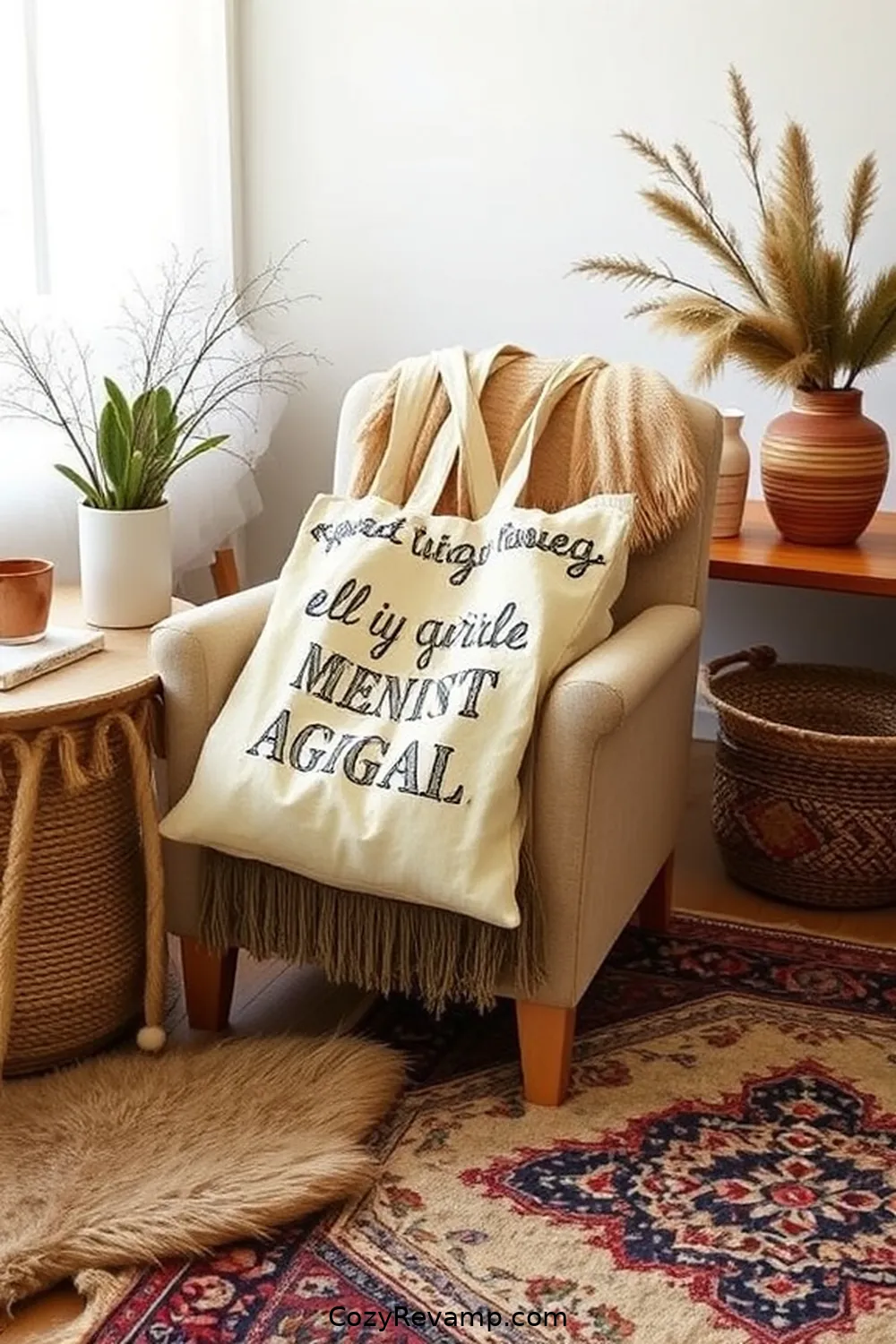18 Essentials for a Bohemian Bedroom With Organic Cotton Material 13 Handcrafted Organic Cotton Tote Bags for 18 Essentials for a Bohemian Bedroom With Organic Cotton Material