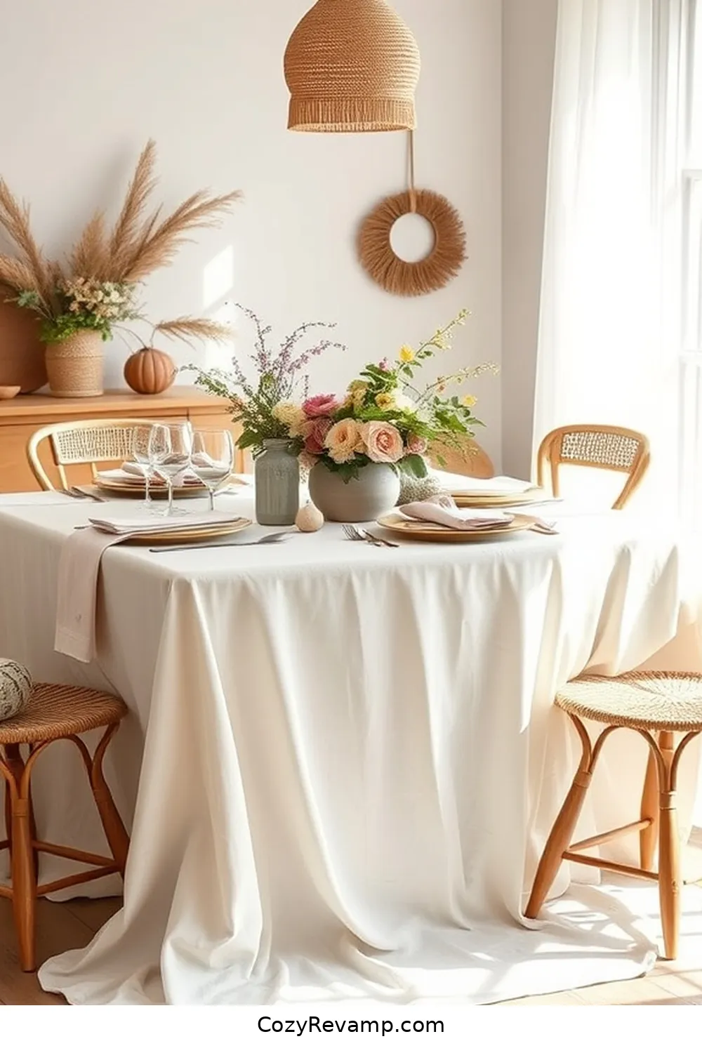 18 Essentials for a Bohemian Bedroom With Organic Cotton Material 14 Organic Cotton Table Linens for 18 Essentials for a Bohemian Bedroom With Organic Cotton Material