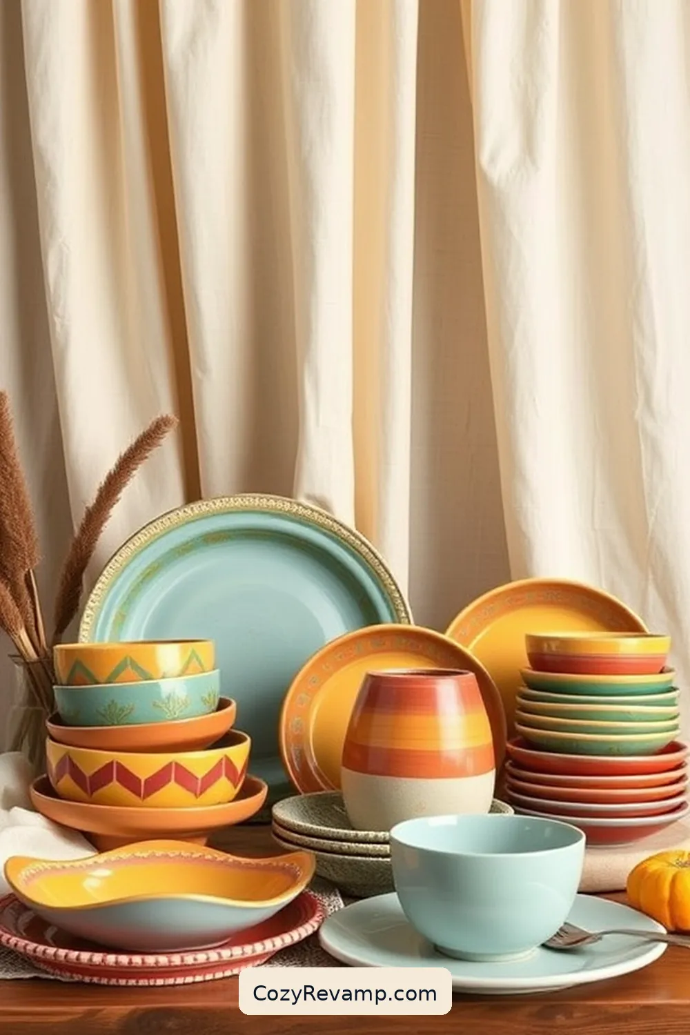 18 Essentials for a Bohemian Kitchen With Organic Cotton Material 8 Choose Unique Dinnerware for 18 Essentials for a Bohemian Kitchen With Organic Cotton Material