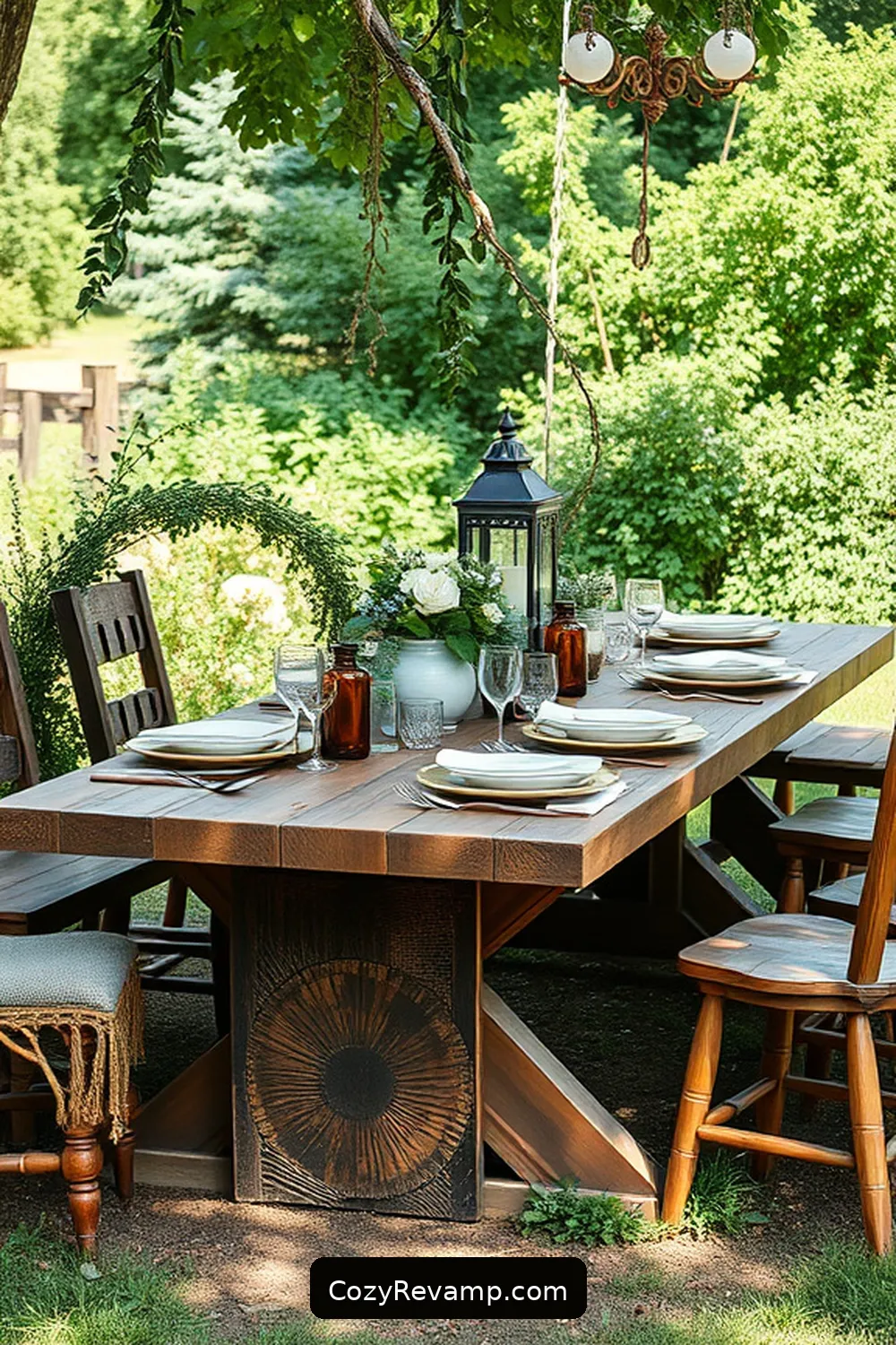 18 Inspiring Ideas for a Modern Farmhouse Dining Room Featuring Reclaimed Materials 19 Outdoor-Inspired Decor With Reclaimed Elements for 18 Inspiring Ideas for a Modern Farmhouse Dining Room Featuring Reclaimed Materials