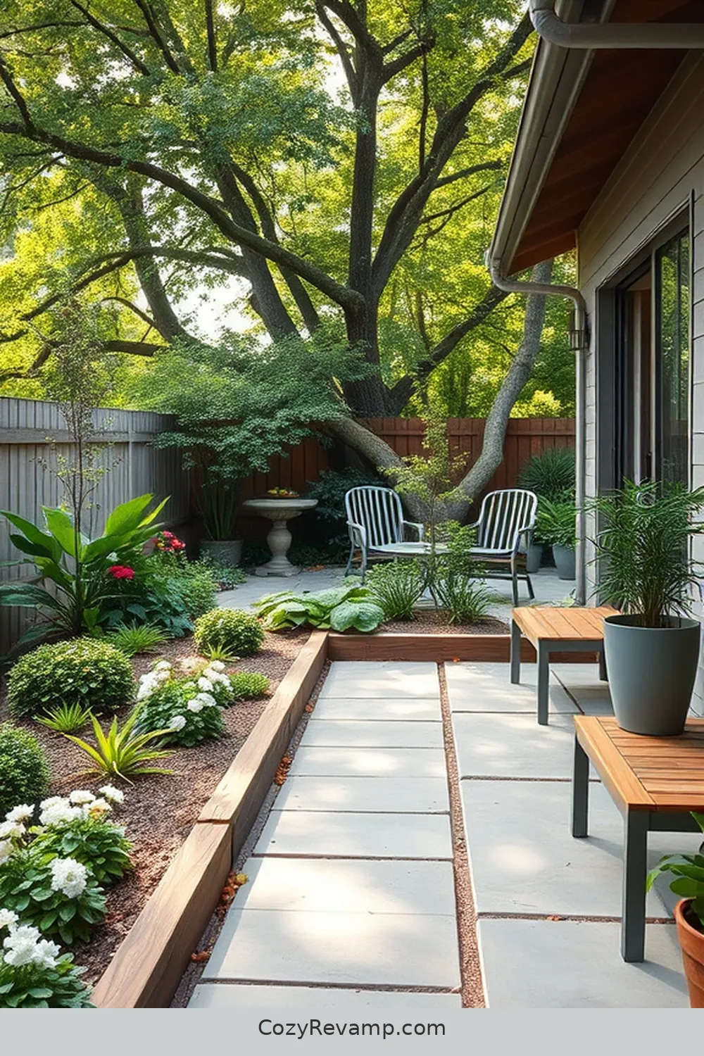 18 Inspiring Minimalist Outdoor Patio Ideas With Reclaimed Materials 18 Reclaimed Wood Garden Edging for 18 Inspiring Minimalist Outdoor Patio Ideas With Reclaimed Materials