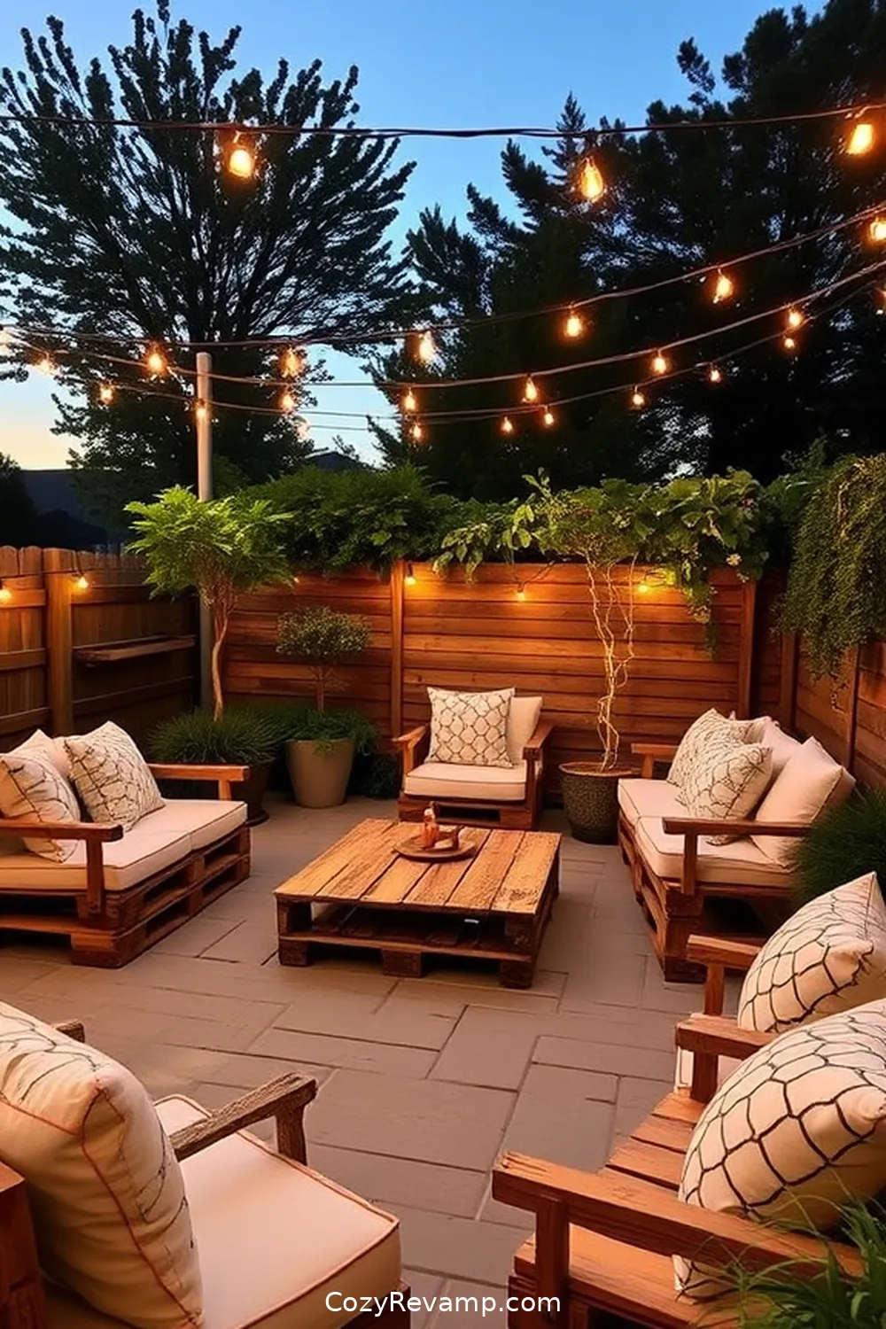 18 Inspiring Minimalist Outdoor Patio Ideas With Reclaimed Materials 2 Reclaimed Wood Pallet Seating for 18 Inspiring Minimalist Outdoor Patio Ideas With Reclaimed Materials