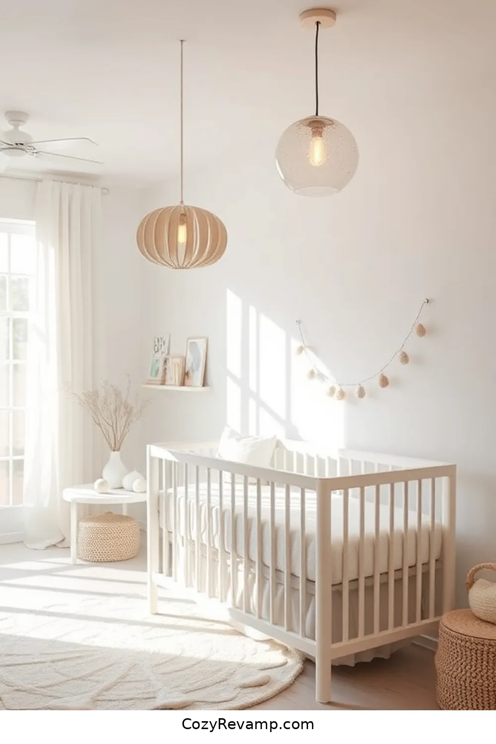 18 Must-Have Materials for a Scandinavian Nursery With Solar-Powered Lights 7 Recycled Glass Decor for 18 Must-Have Materials for a Scandinavian Nursery With Solar-Powered Lights