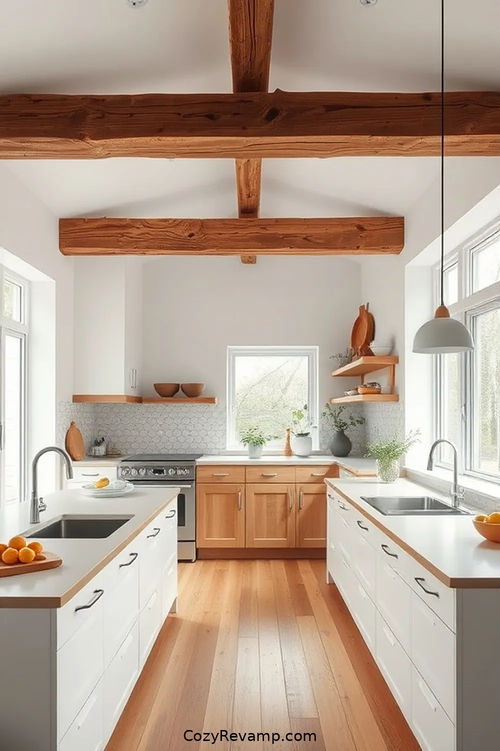 18 Must-Have Reclaimed Materials for Your Scandinavian Kitchen 8 Restored Beams for 18 Must-Have Reclaimed Materials for Your Scandinavian Kitchen